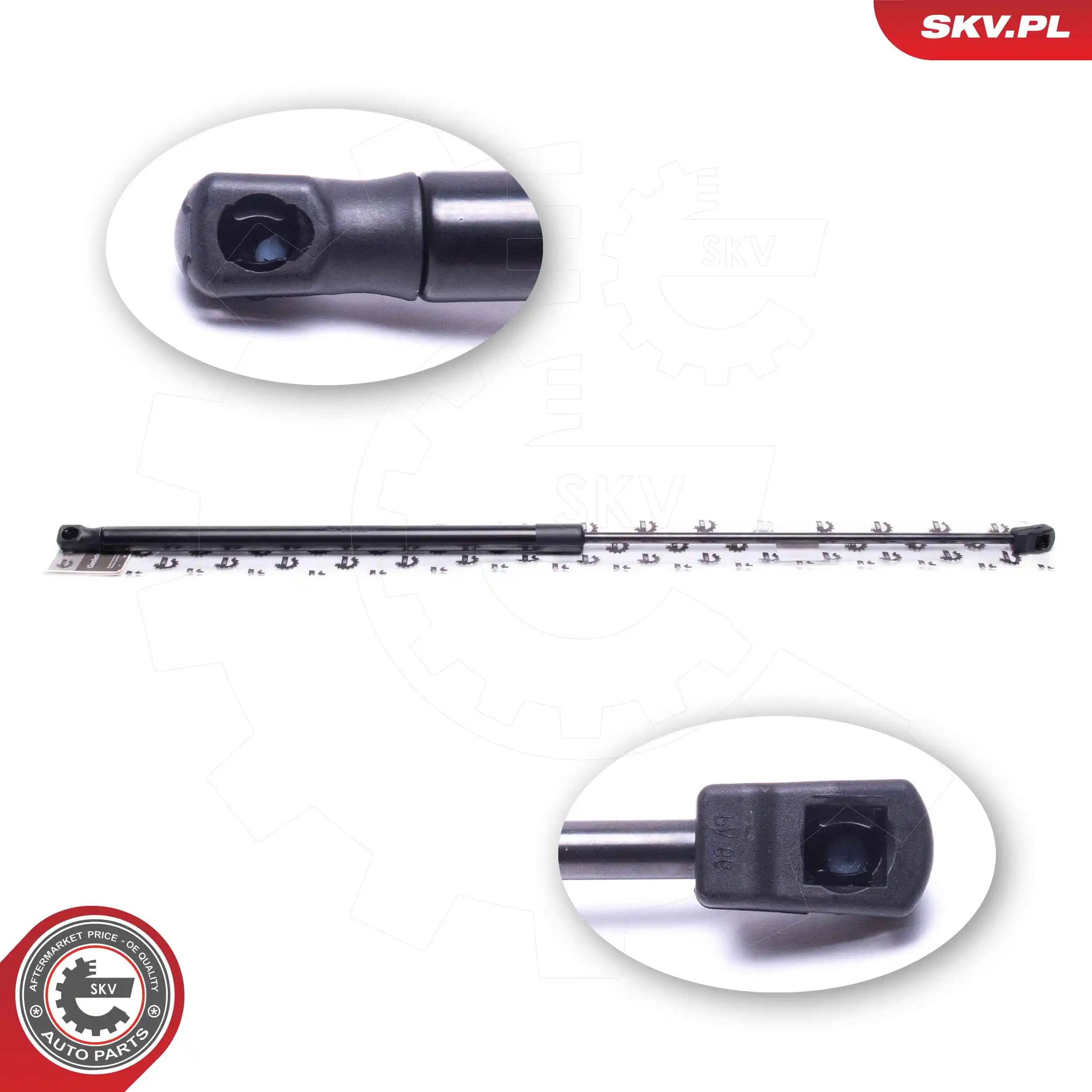 Gas Spring, bonnet
